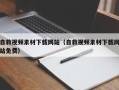 瑞安自救视频素材下载网站（自救视频素材下载网站免费）